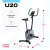 Велотренажер домашний CARBON FITNESS U20
