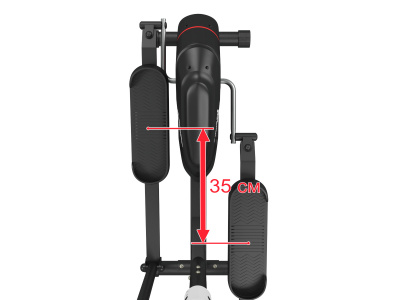 Эллиптический тренажер UNIXFIT SL-350 Black/Silver