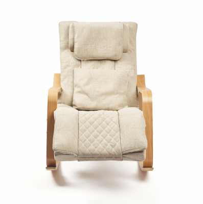 Массажное кресло Senzo Amaya Beige с вибромассажем и zero-stress эффектом
