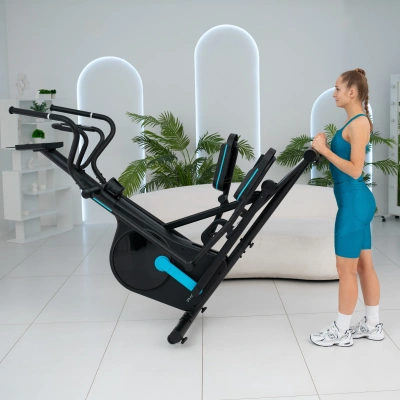 Эллиптический тренажер домашний OXYGEN FITNESS PHANTOM M LCD